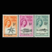 トリスタンダクーニャ1960年エリザベス女王戴冠記念3種