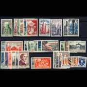 フランス1954年記念切手イヤーセット