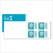 英国2023年チャールズ国王1stLarge普通切手4枚入切手帳(発行日以降発送)