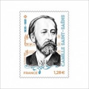フランス2021年サン・サーンス没後100年切手1種
