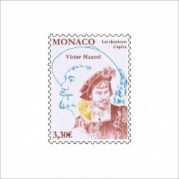 モナコ2022年オペラ歌手:ヴィクトル・モーレル切手1種