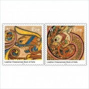 アイルランド2023年ケルズの書切手2種