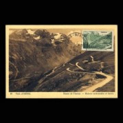 フランス1937年イズランを通る自動車道開通マキシマムカード