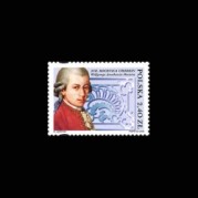 ポーランド2006年モーツァルト生誕250年切手1種