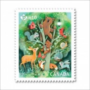 カナダ2020年コミュニティ財団寄付金付切手1種