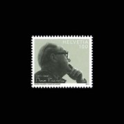 スイス2011年建築家マックス・フリッシュ生誕100年切手1種