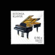 エストニア2022年エストニアのピアノ切手1種