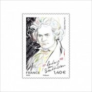 フランス2020年ベートーヴェン生誕250年切手1種