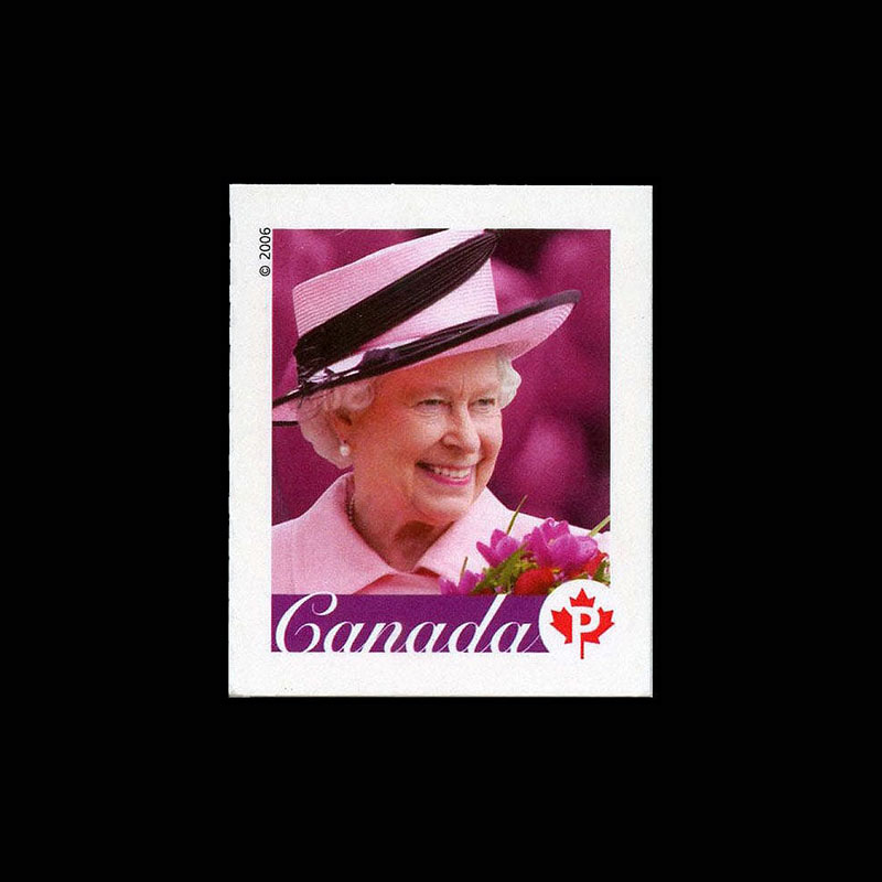 カナダ2006年エリザベス女王切手10枚入り切手帳