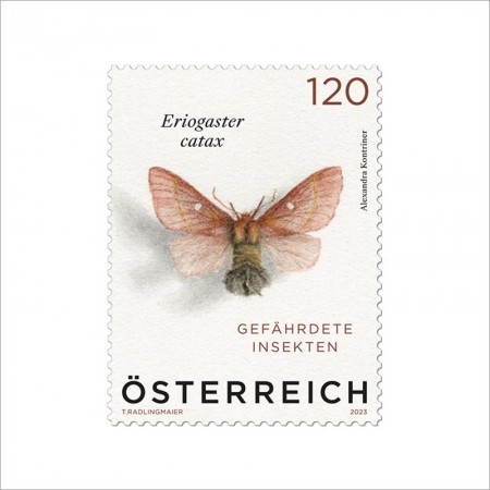オーストリア2023年カレハガ切手1種