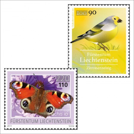 リヒテンシュタイン2022年暫定切手2種
