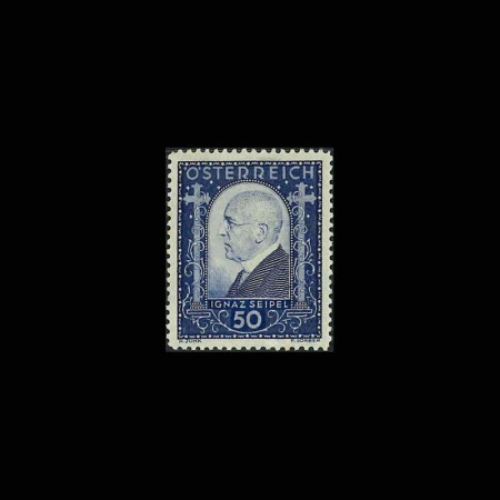 オーストリア1932年イグナーツ・ザイペル元首相切手1種