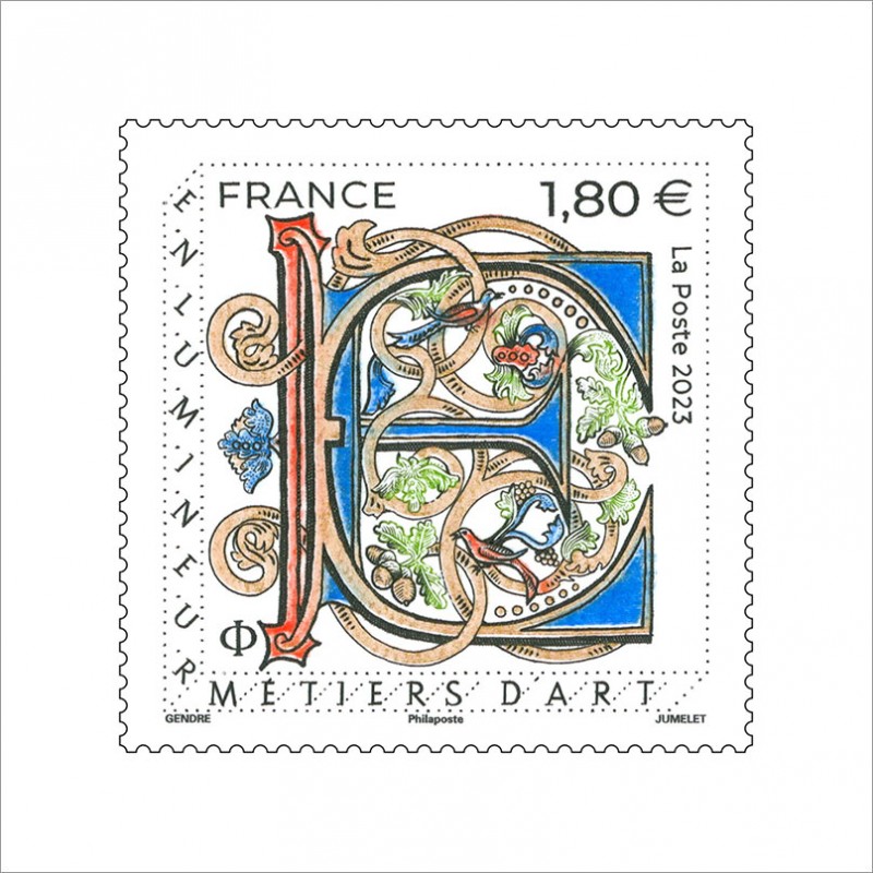 フランス2023年工芸・写本装飾師切手1種 | 切手の通販 英国海外郵趣