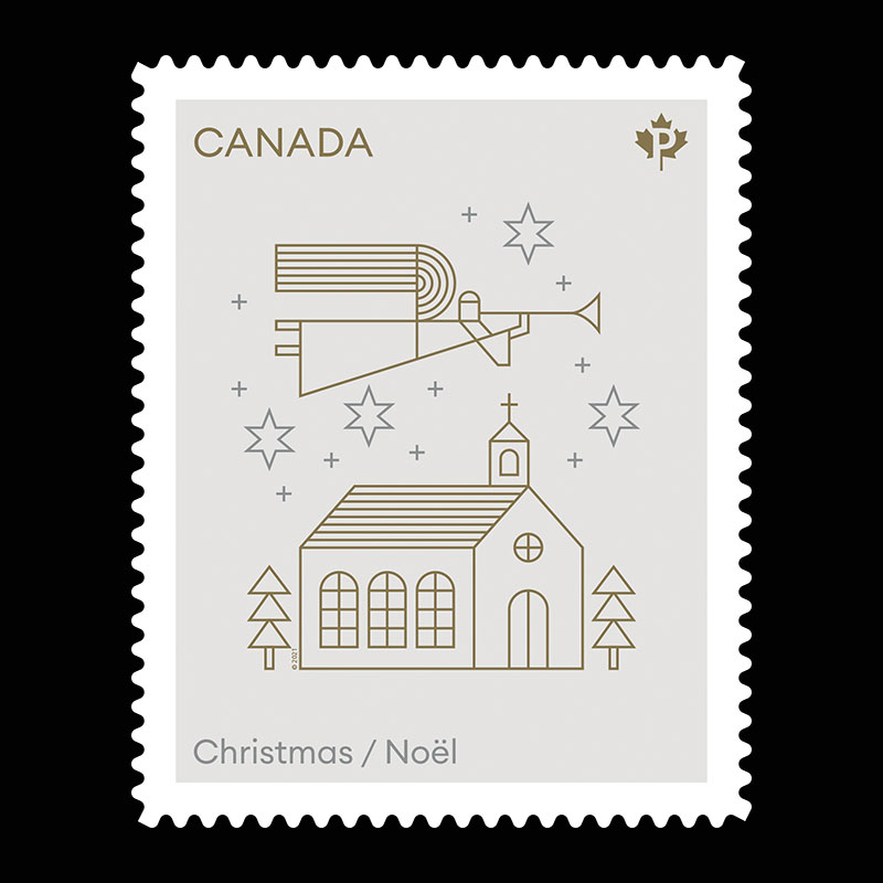 カナダ2021年クリスマス-天使切手1種 | 切手の通販 英国海外郵趣