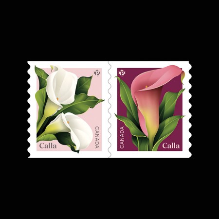 カナダ2022年カラー切手2種